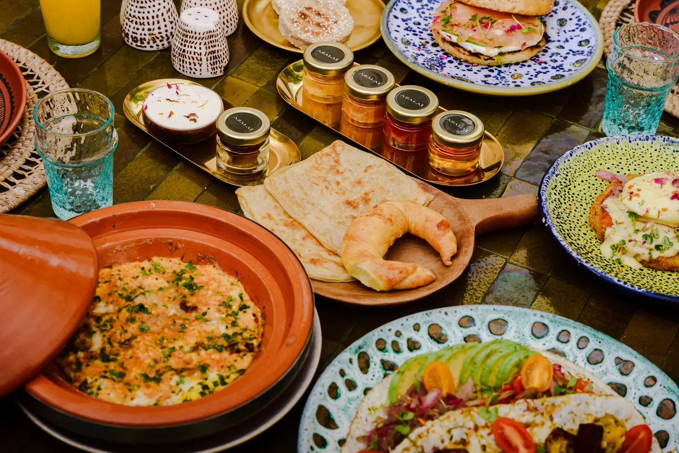 Menu gastronomique Azalaï Urban Souk, Marrakech